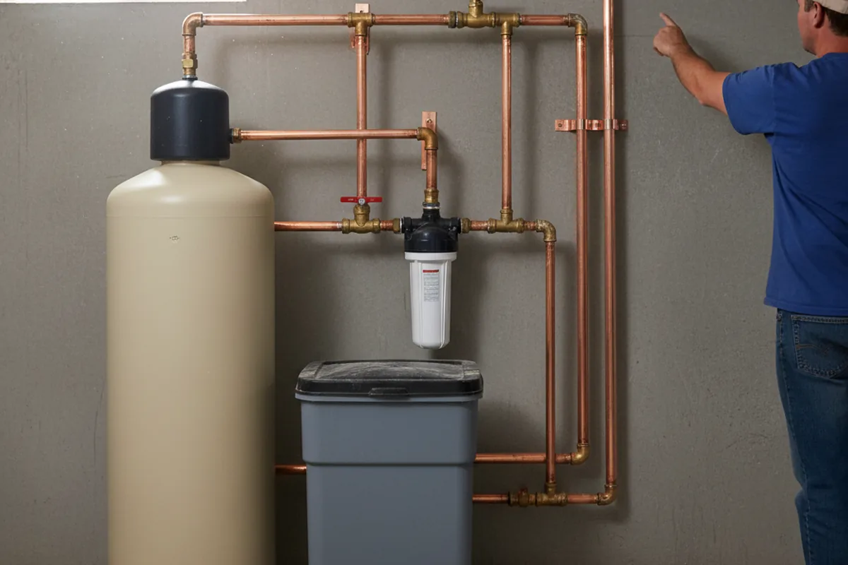 Whole-house water treatment system installed in Crowell